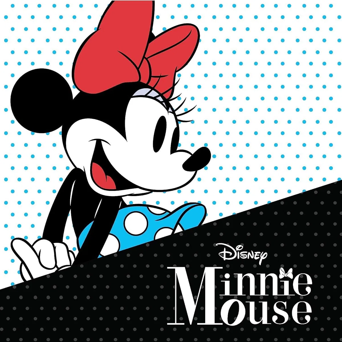 Disney Pulsera Minnie Mouse, Acero Inoxidable y Circonitas para Niñas, Largo 13-18 cm