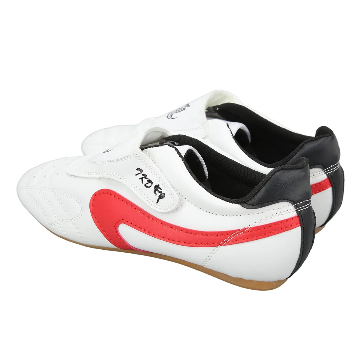 JTLB Zapatillas ligeras de taekwondo, unisex para adultos, suela Oxford de piel sintética transpirable, diseño simple, excelente durabilidad (43)