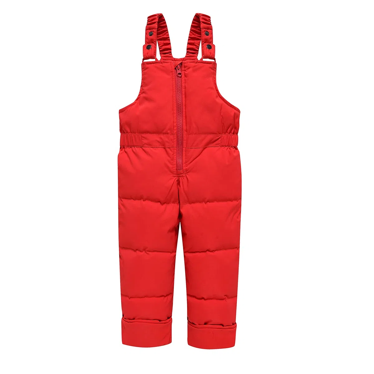 SANMIO 2 Piezas Conjunto de Esquí Niño Niña Chaqueta de Plumas Piel Artificial Chaqueta con Capucha + Prueba de Viento Pantalones de Babero para Trajes de Invierno Cálido para Bebés