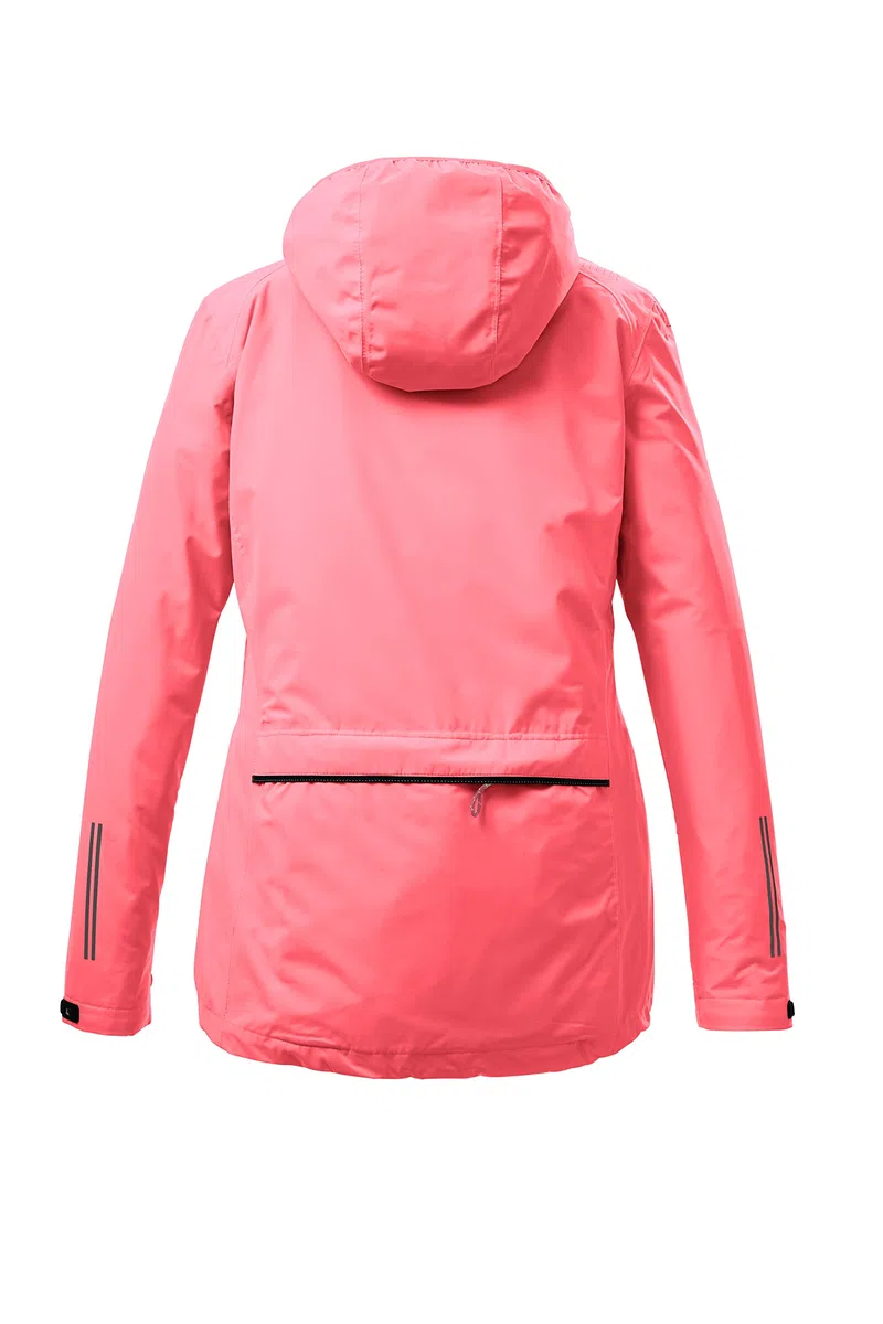Killtec Kos 25 Wmn Jckt Chaqueta funcional con capucha enrollable, plegable Mujer