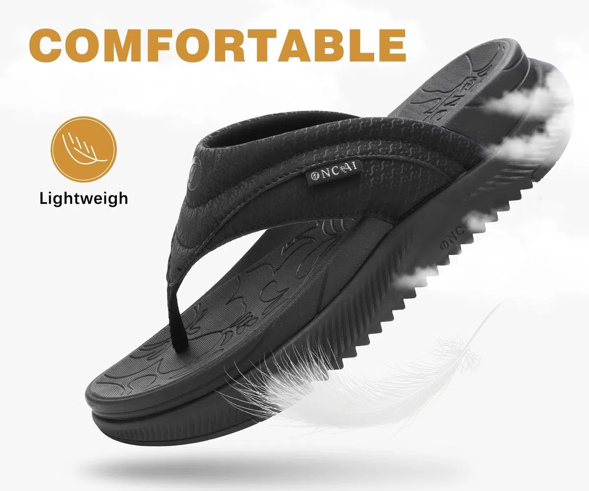 ONCAI Ortopédicas Sandalias de dedo para mujer con Soporte para la Arco Chanclas Sandalias de Cómodas para Mujeres Talla 36-43