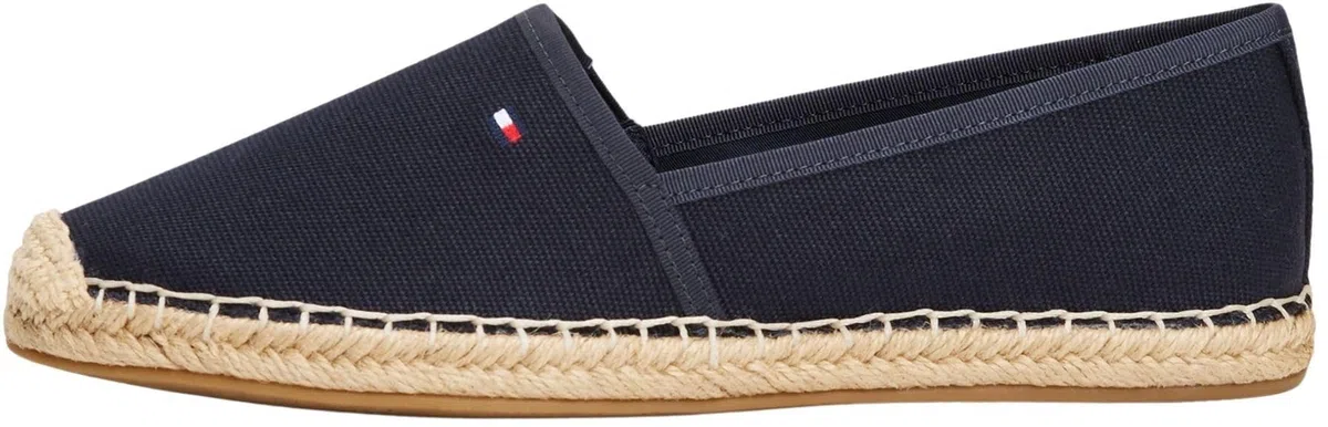 Tommy Hilfiger Alpargatas para Mujer Espadrilles Calzado de Tela