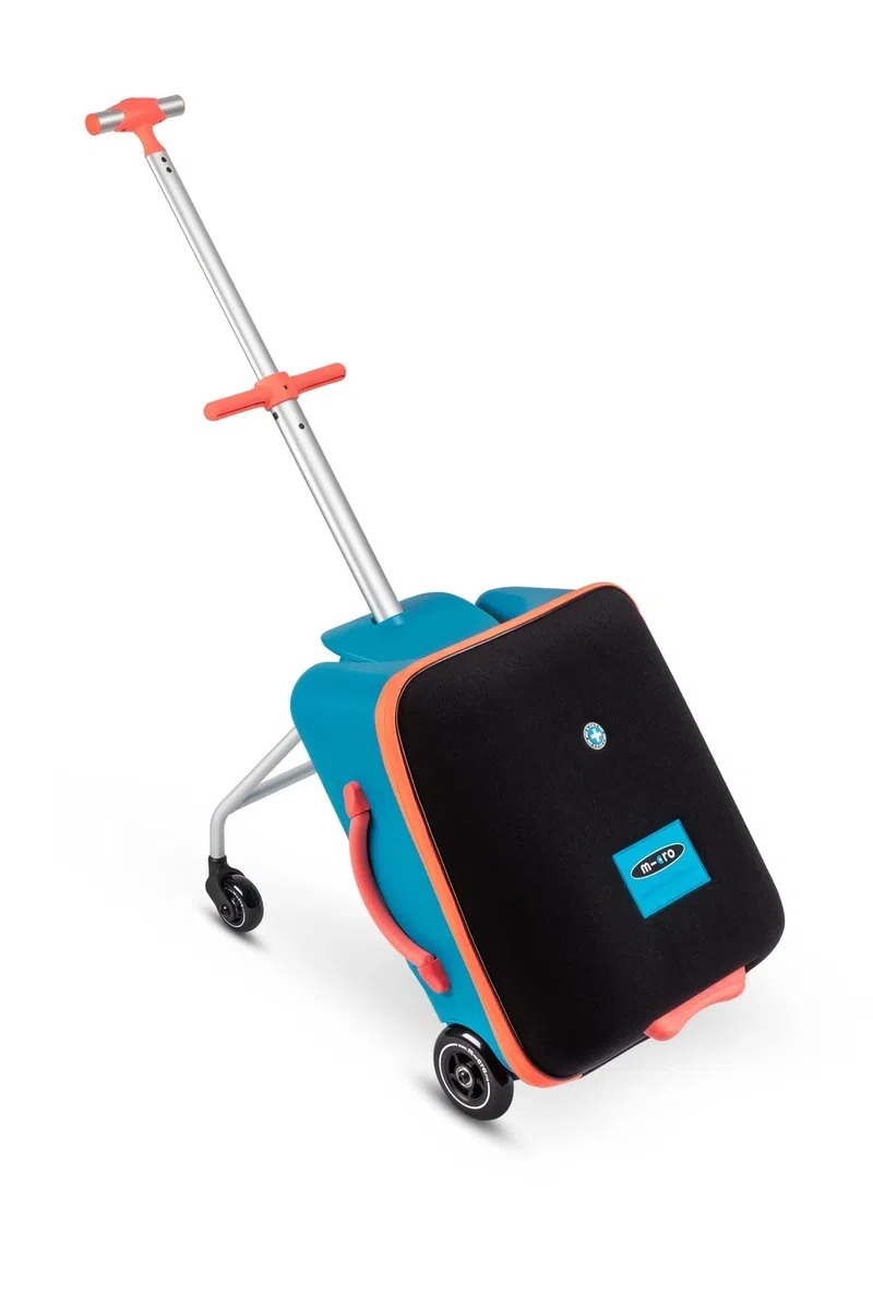 Micro Micro Ride On Luggage Eazy Ocean Blue