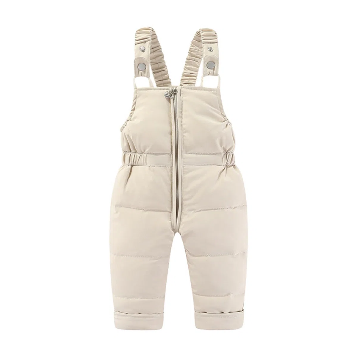 Generisch Traje de nieve para niña con aislamiento acolchado de dos piezas para invierno, térmico, con mono para clima frío
