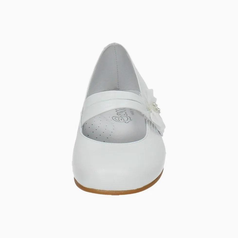 872338 ZAPATOS DE CEREMONIA NIÑA ZAPATO COMUNIÓN BLANCO 38