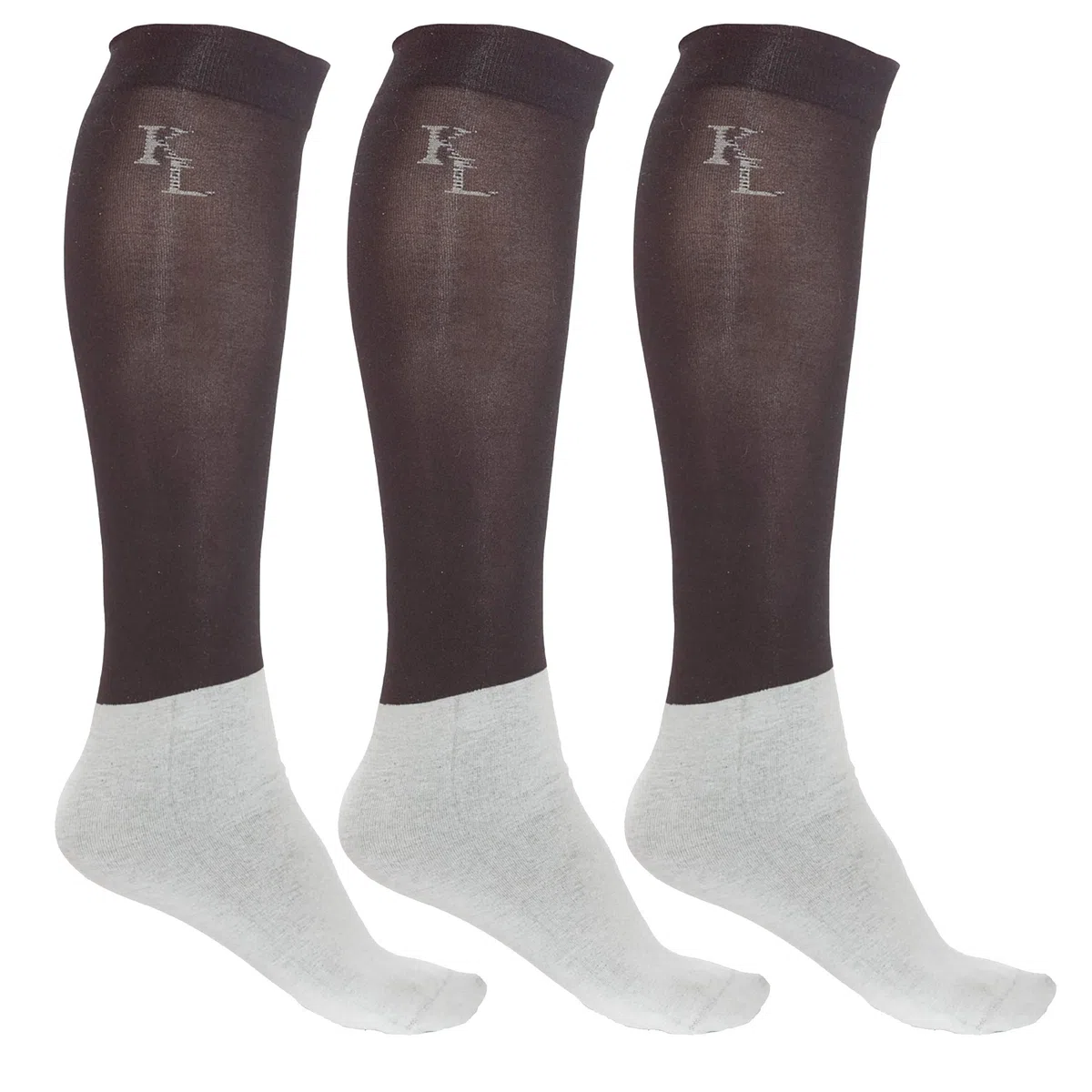 Kingsland Calcetines clásicos unisex, 3 unidades, ligeros, indeformables y cómodos