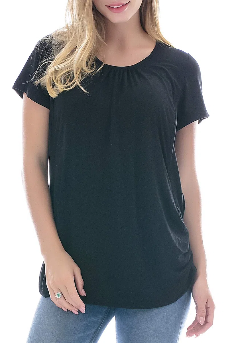 Smallshow 3 Pack Camiseta Lactancia Mujer Manga Corta T Shirts