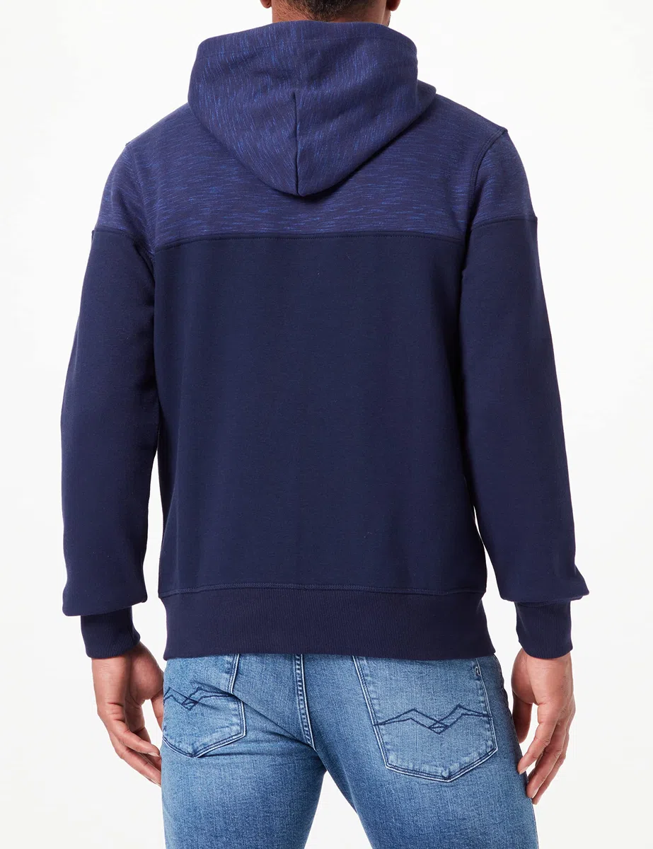FC Barcelona Sudadera Abierta Capucha Nº 2 (Nuevo Diseño) Sudadera con Capucha Hombre (Pack de 1)