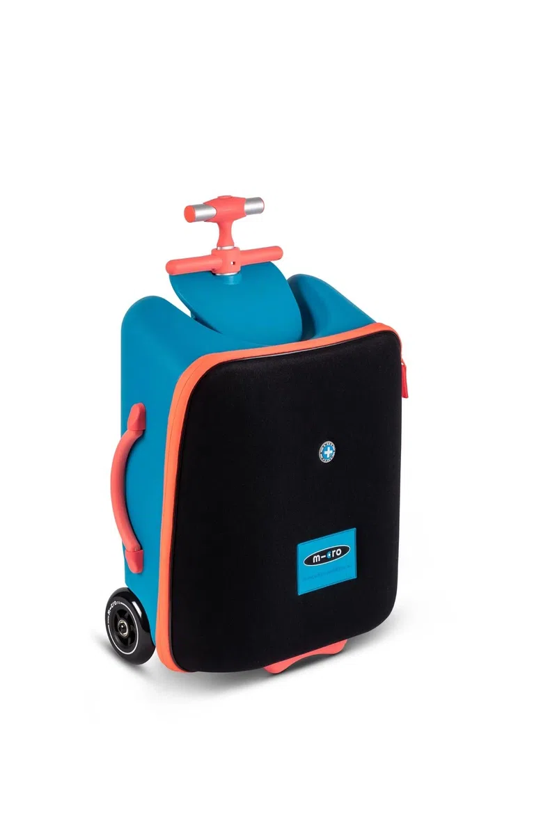 Micro Micro Ride On Luggage Eazy Ocean Blue