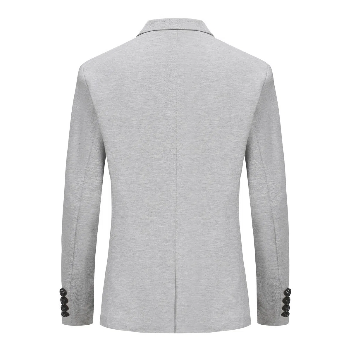 YFFUSHI Blazers de Hombre Chaqueta Slim Fit de Algodón Casual 1 Botón Elegante para Boda Oficina Ceremonia