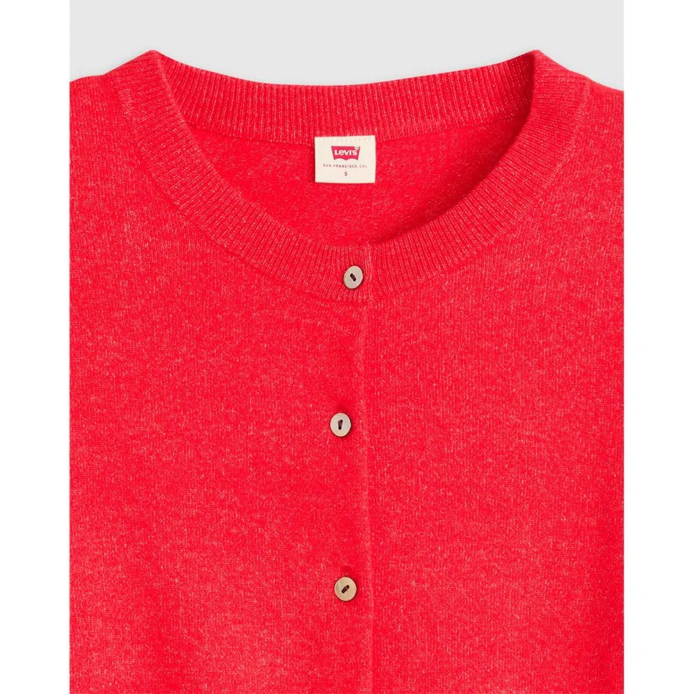 Levi'S Tara Super Soft Crewneck Cardi Suéter cárdigan Mujer (Pack de 1)