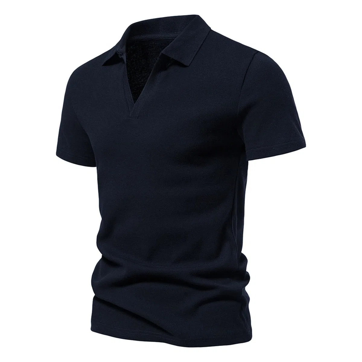 Poloshirts - Camiseta de manga corta para hombre, cuello de solapa, transpirable, ajuste cómodo, capas base para uso diario e informal