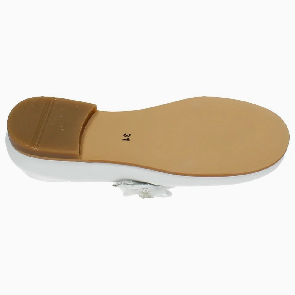 872338 ZAPATOS DE CEREMONIA NIÑA ZAPATO COMUNIÓN BLANCO 38