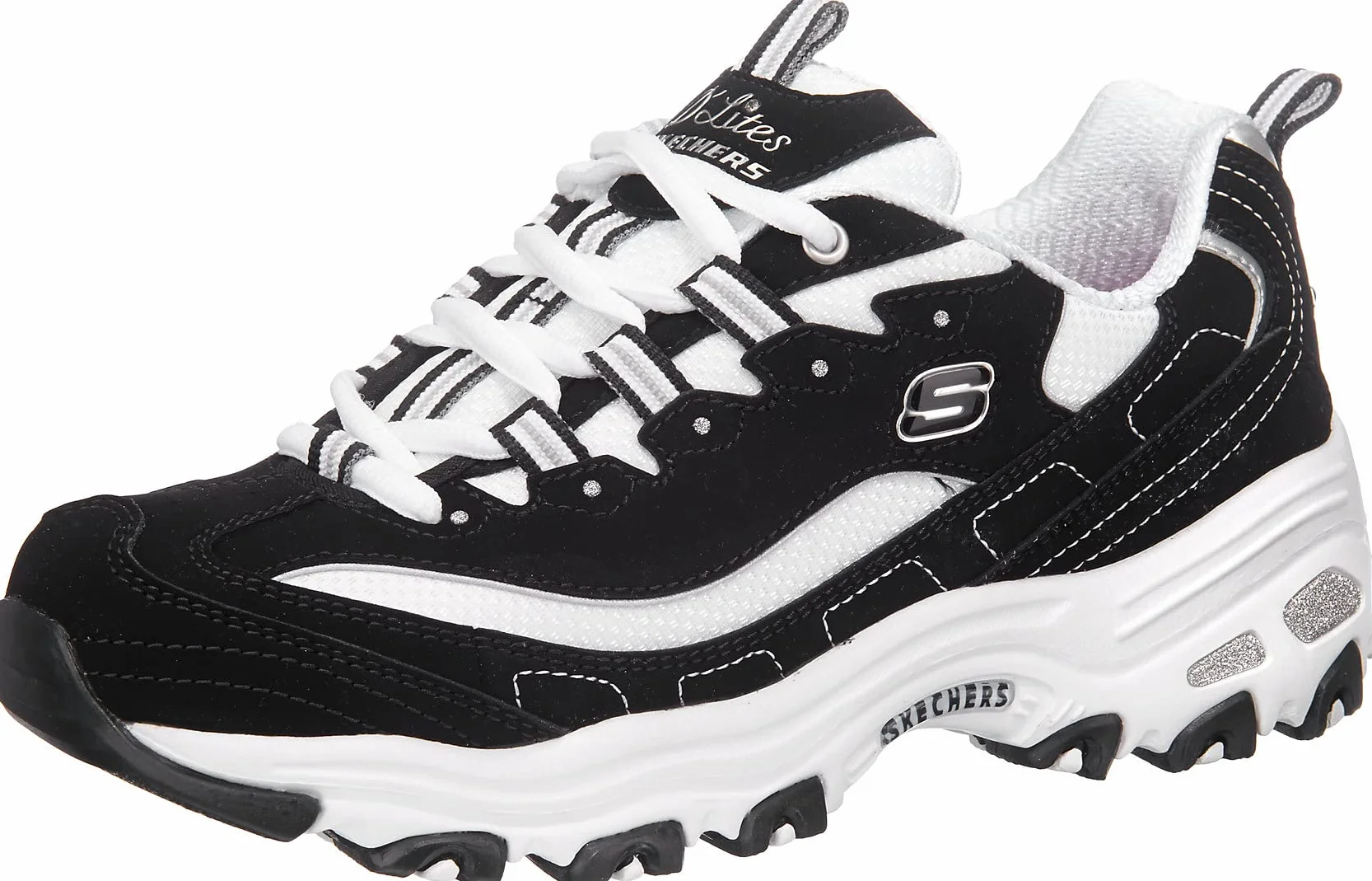 Skechers Mujer D'Lites Biggest Fan Trainers