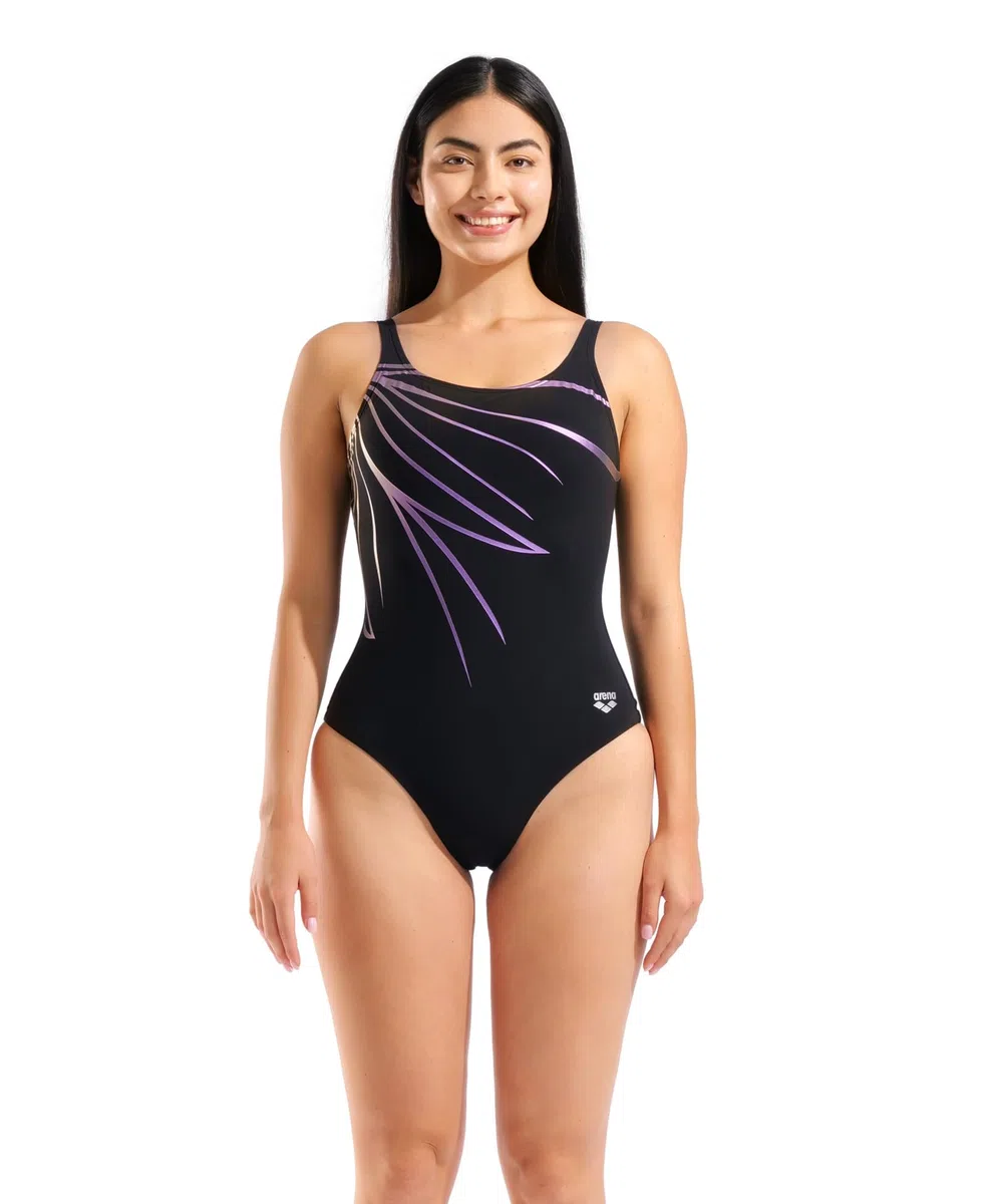 Arena W Arena Swimsuit Lili Squared Back Traje de baño de una Pieza Mujer (Pack de 1)