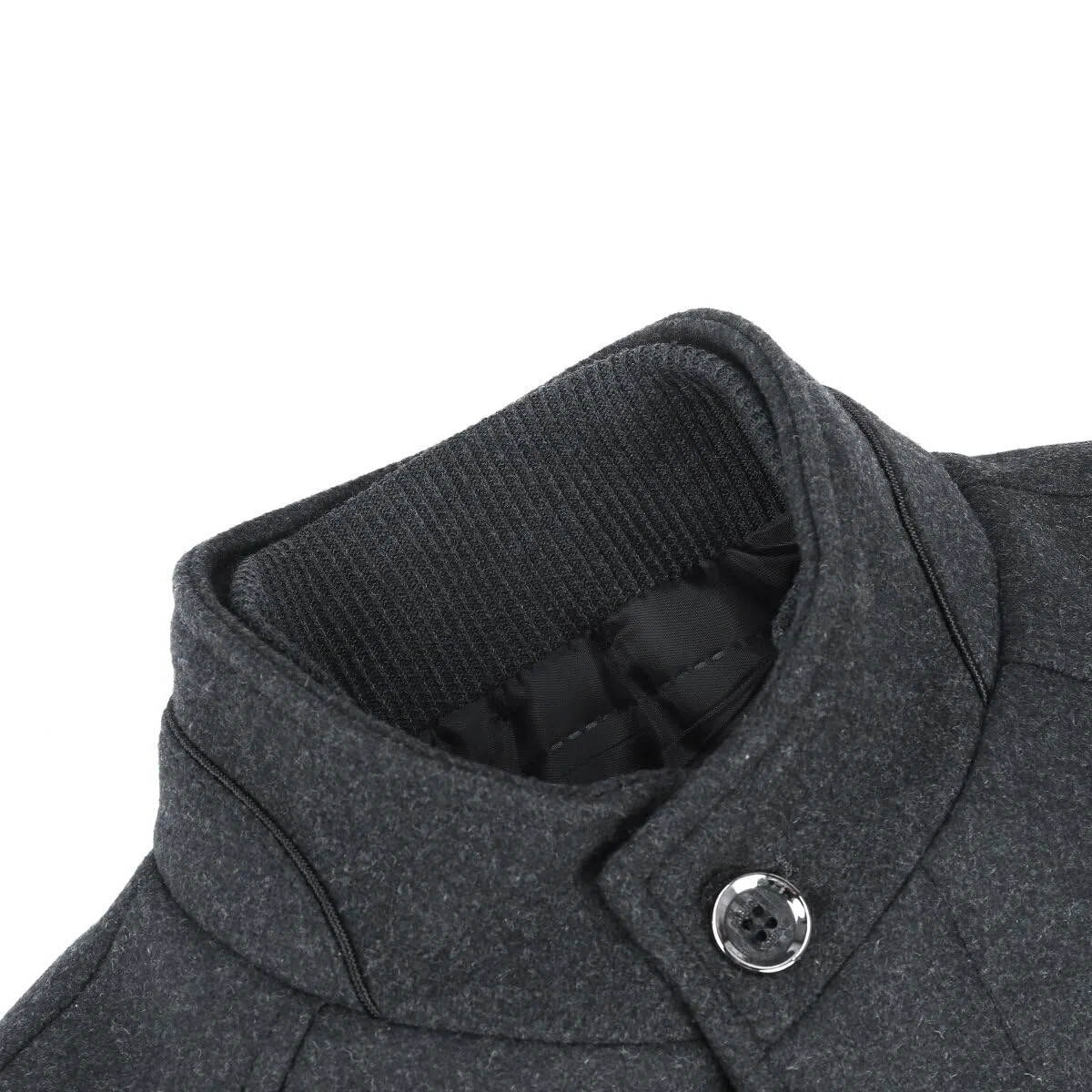 YOUTHUP Abrigo de Hombre 2 en 1 Elegante Invierno Trinchera Chaqueta de Negocios