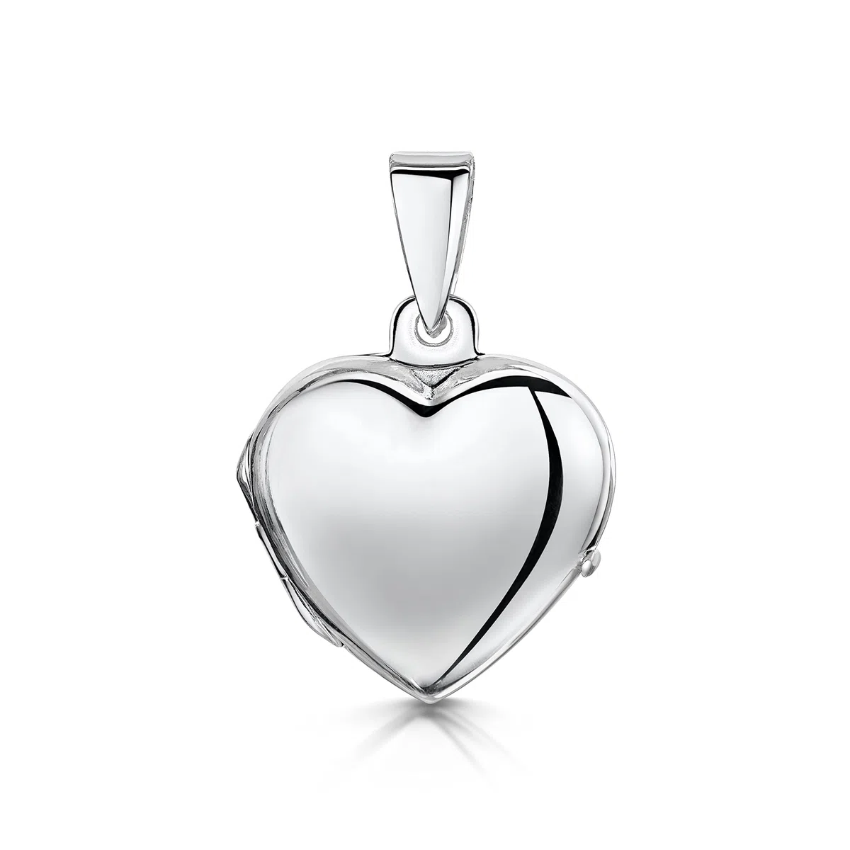 Amberta - Medallón de plata de ley 925 con colgante de diferentes formas para mujer, para fotos y piedras preciosas
