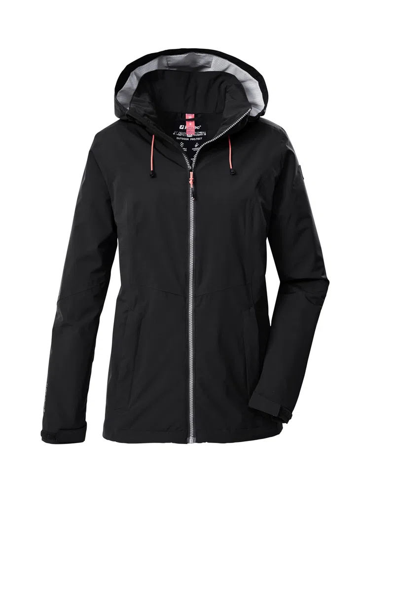 Killtec Damen Regenjacke Ooks 1 Chubasquero/Chaqueta funcional impermeable con capucha Mujer