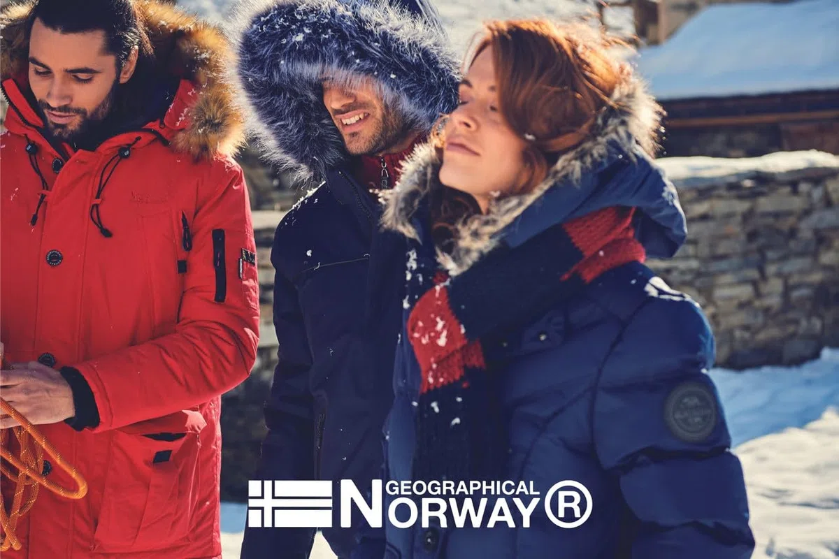 Geographical Norway Amichoko Men Hood chaqueta hombre acolchada ligera capucha desmontable cremallera central bolsillos laterales parche pecho manga estilo urbano invierno