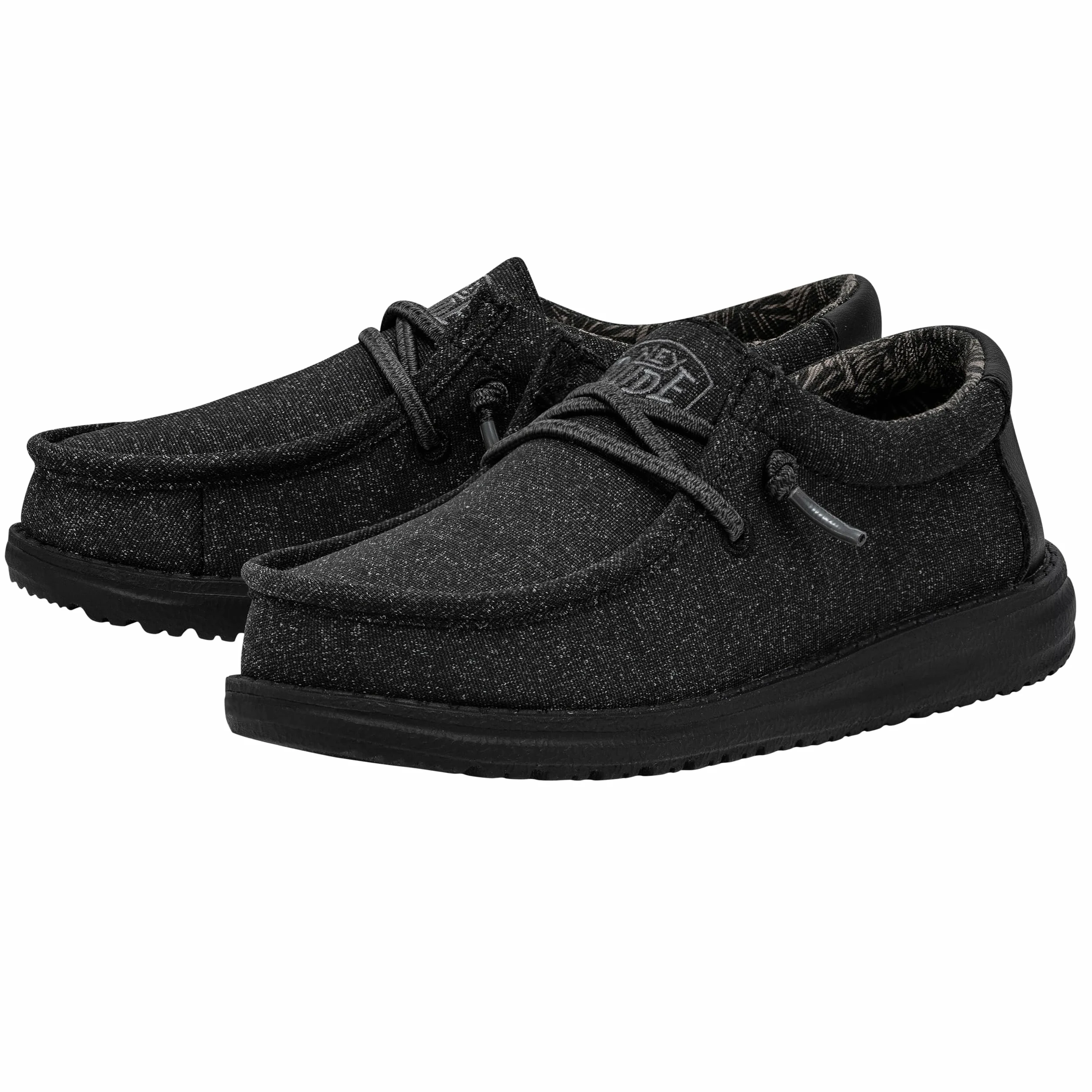 Hey Dude Wally Youth Basic Moc Toe ShoesNiños