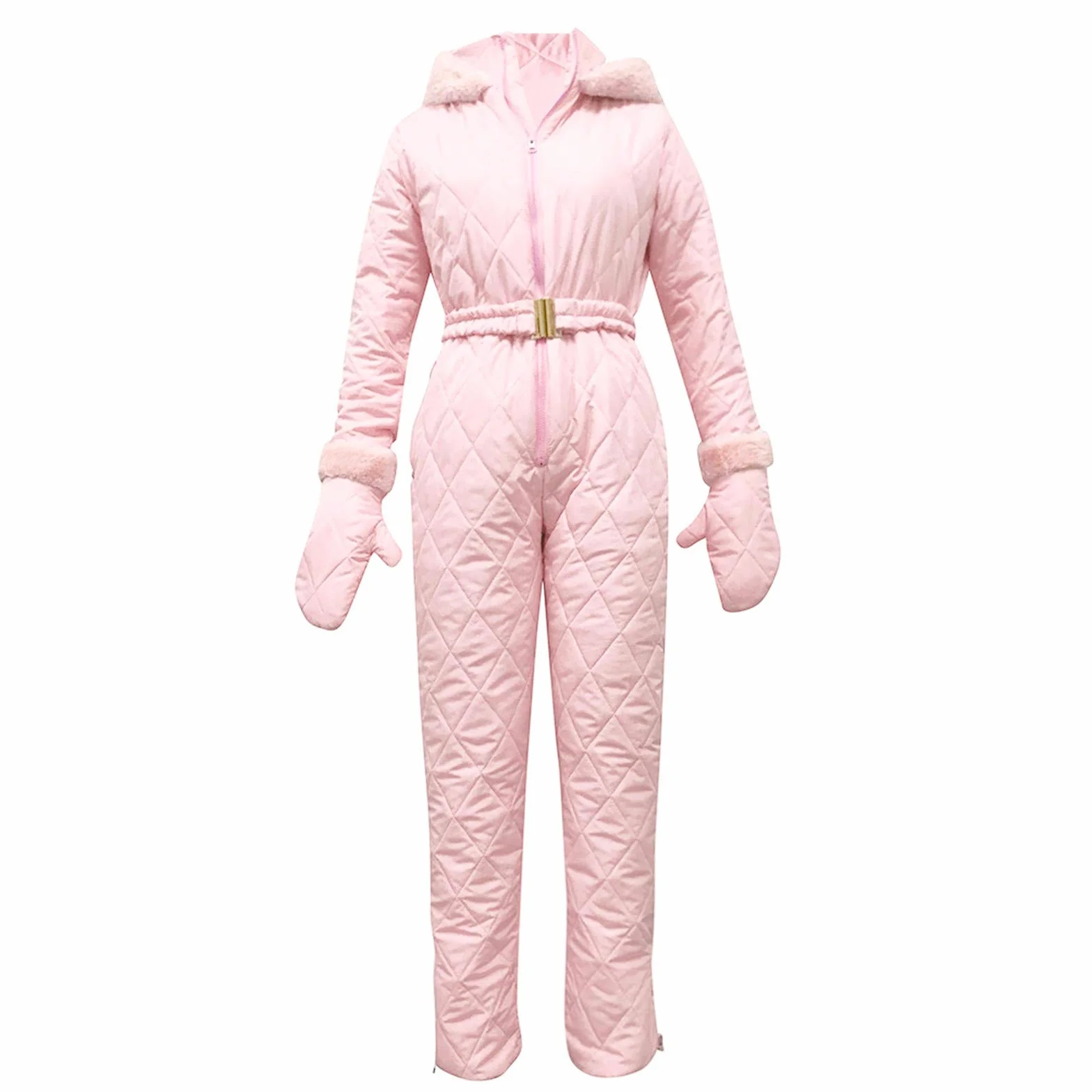 SHOBDW Traje de esquí para Mujer, Traje de Nieve cálido de Invierno para Mujer Pantalones Deportivos al Aire Libre Traje de esquí Mono Impermeable Barato Invierno Liquidación Venta