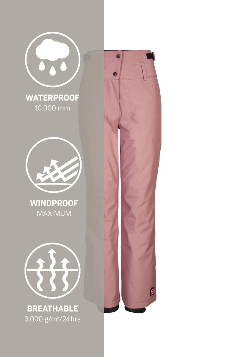 Killtec Ksw 212 Grls Ski Pnts - Pantalones de esquí/Pantalones funcionales con protección contra la Nieve Niñas