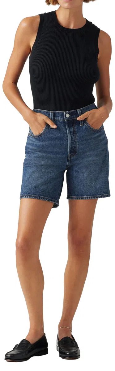 Levi's 501 Mid Thigh Pantalones cortos vaqueros Mujer