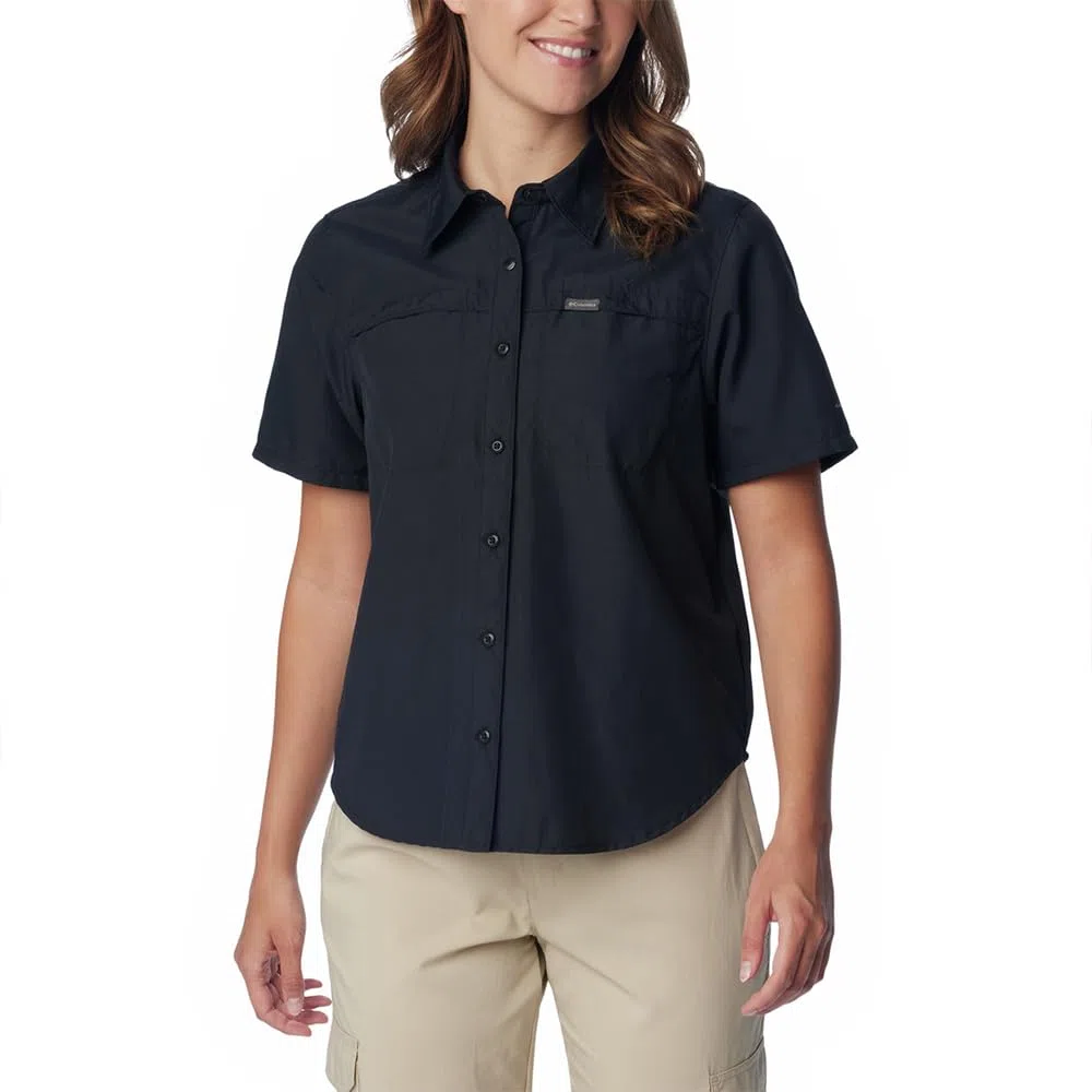 Columbia Silver Ridge 3.0 Short Sleeve Maglietta a Maniche Corte Mujer (Pack de 1)