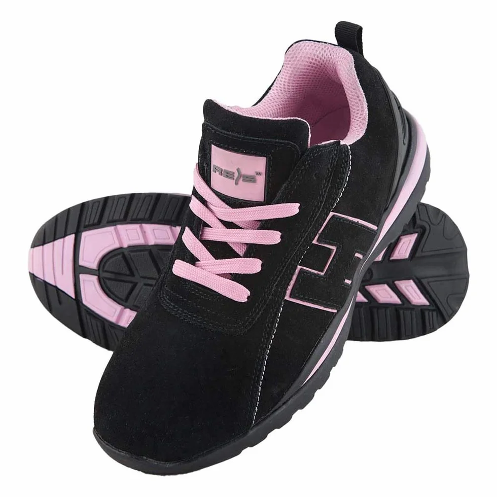 Reis BRARGENTINA38 - Calzado de Seguridad, Talla 38 (Alemania), Color Negro y Rosa