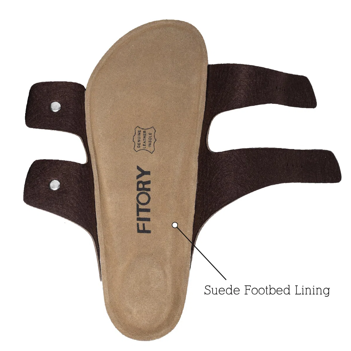 FITORY Sandalias para Hombre con Soporte Arqueológico Integrado, Correas Ajustables con Hebillas y Plantilla de Corcho Ligera - Tallas 40-47