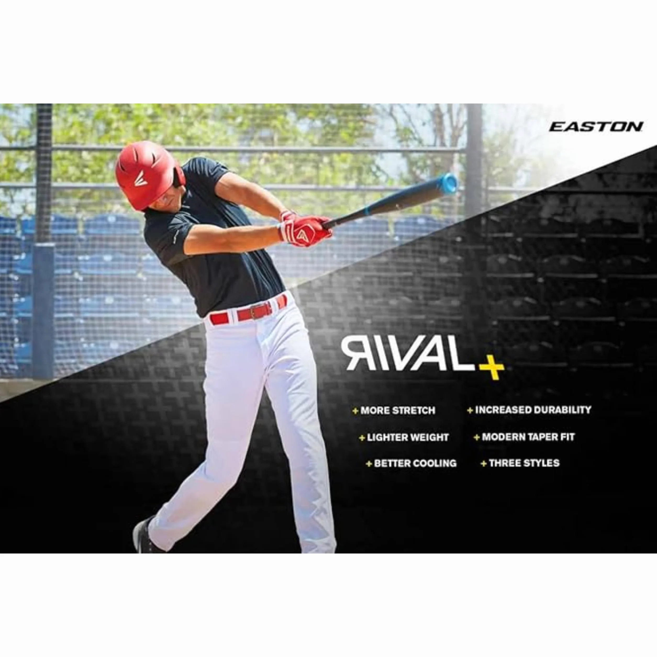 Easton Rival+ - Pantalones de béisbol Hombre