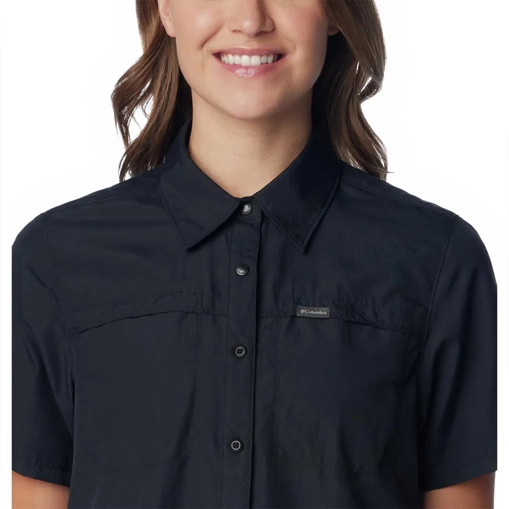 Columbia Silver Ridge 3.0 Short Sleeve Maglietta a Maniche Corte Mujer (Pack de 1)