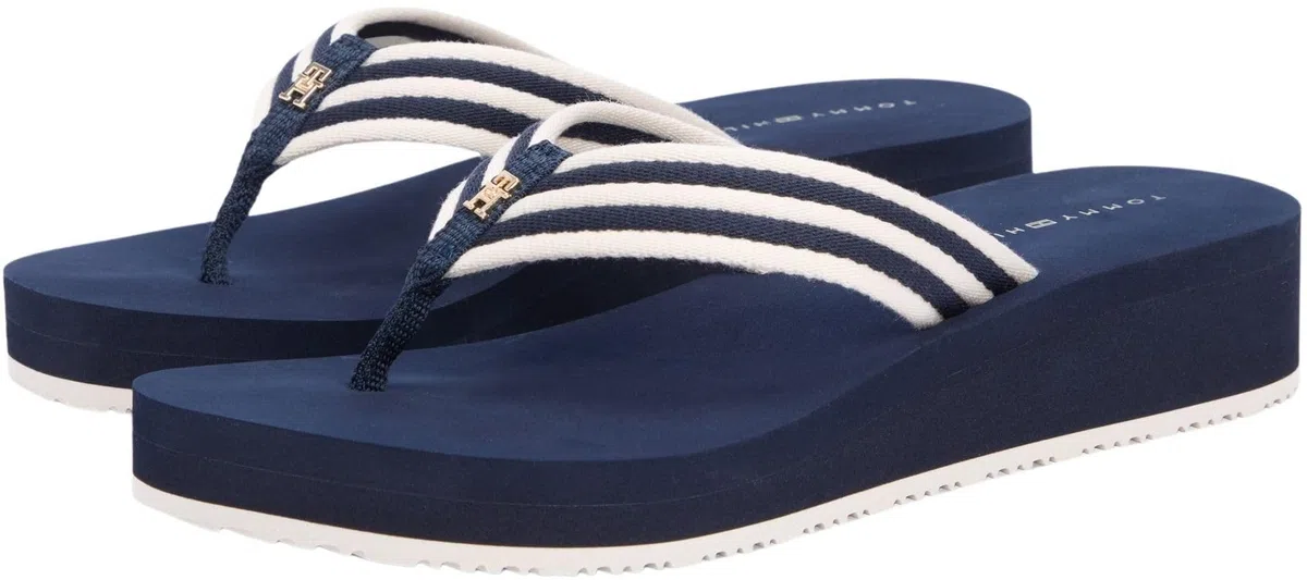 Tommy Hilfiger TH Stripe Summer Sandal Fw0fw09196, Chanclas Mujer
