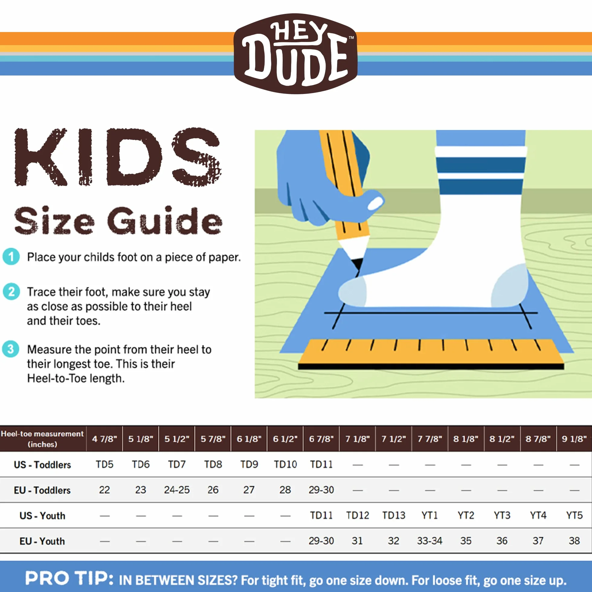 Hey Dude Wally Youth Basic Moc Toe ShoesNiños