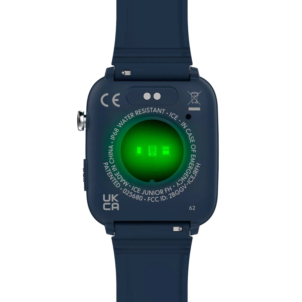 ICE-WATCH - Ice Smart Junior FH Blue - Reloj Conectado geolocalizable Azul para Niño con Correa de Silicona - 025680 (36mm Pulgadas) - Localización geográfica a través de la aplicación Find HUB