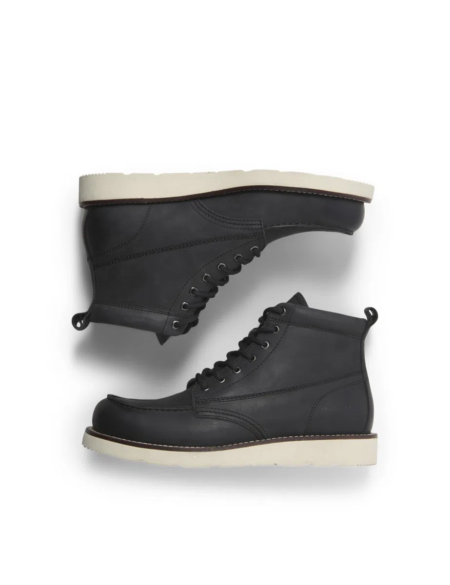 JACK & JONES Jfwtoronto Leather Boot Styd Ln Jfwtoronto - Botas de pielHombre