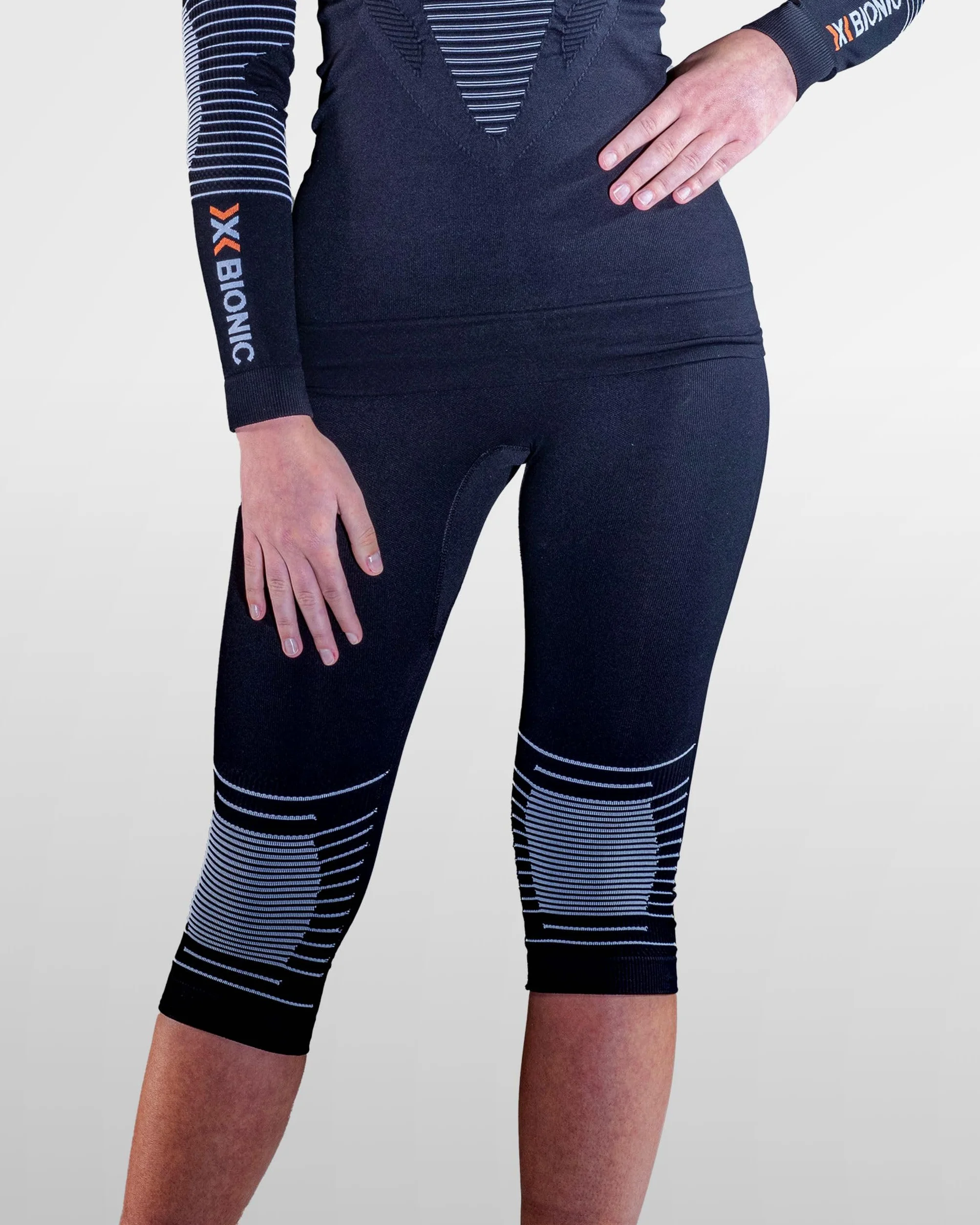 X-Bionic Energizer 4.0 Pants 3/4 Wmn - Capa de Base Pantalones Funcionales Mujer