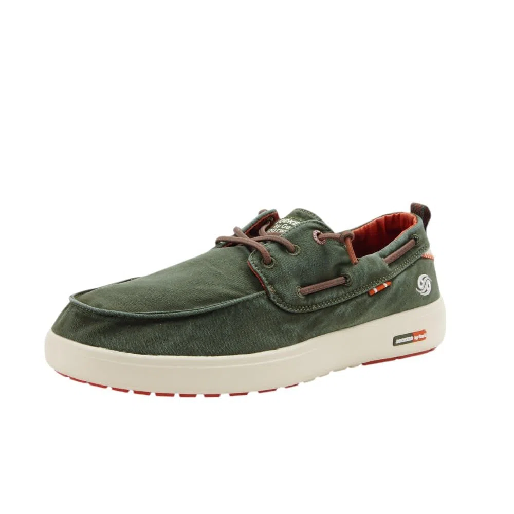 Dockers by Gerli Zapatillas deportivas para hombre, Oliv Basics, ropa de calle