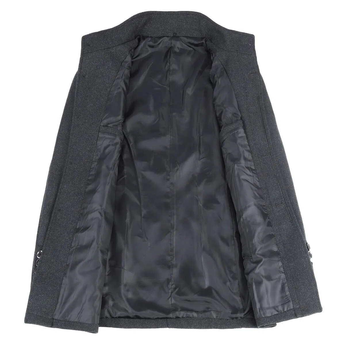 YOUTHUP Abrigo de Hombre 2 en 1 Elegante Invierno Trinchera Chaqueta de Negocios