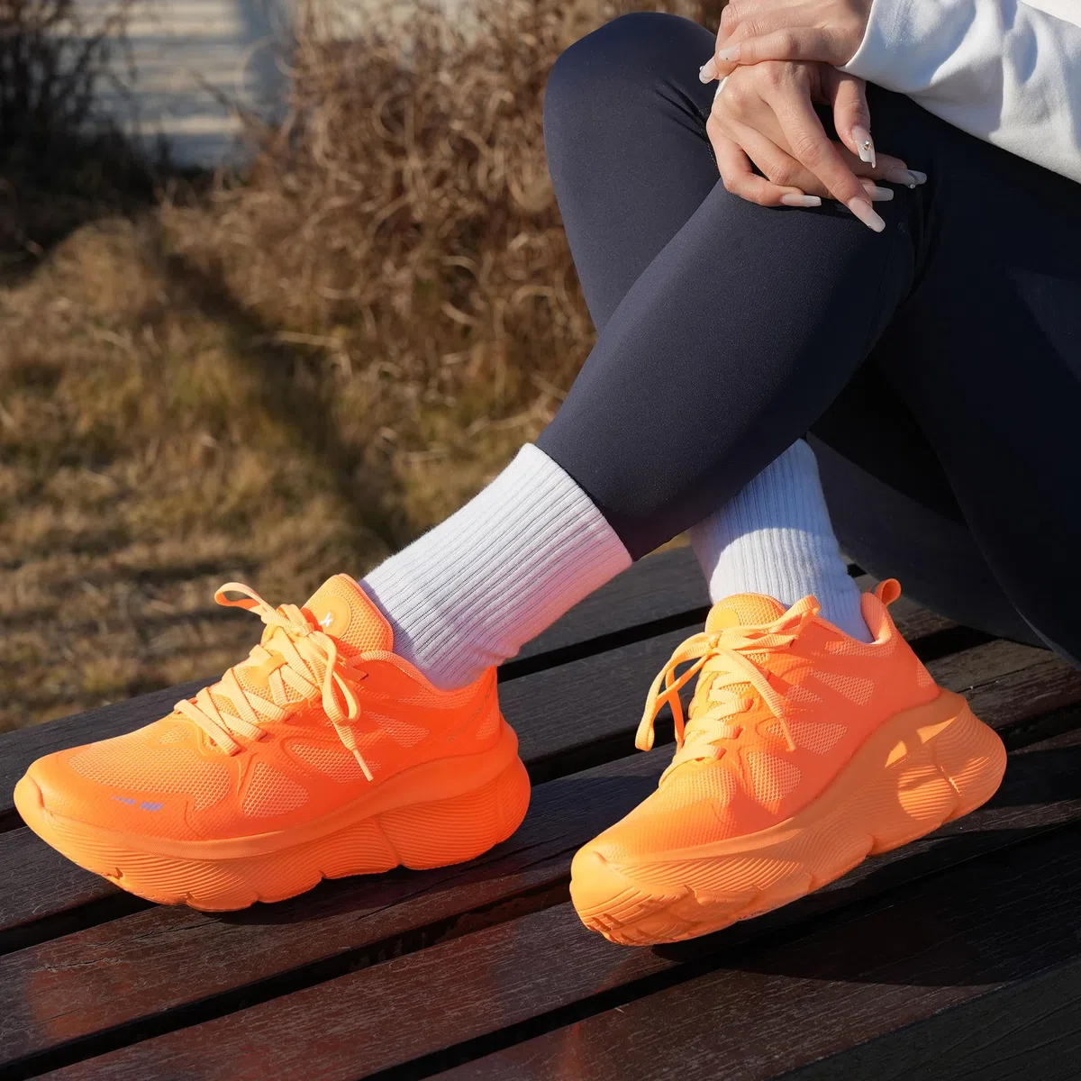 Hawkwell Cloud Zero Active - Zapatillas deportivas para mujer, acolchadas, transpirables, para deporte, gimnasio, entrenamiento, correr, zapatillas deportivas antideslizantes para uso médico