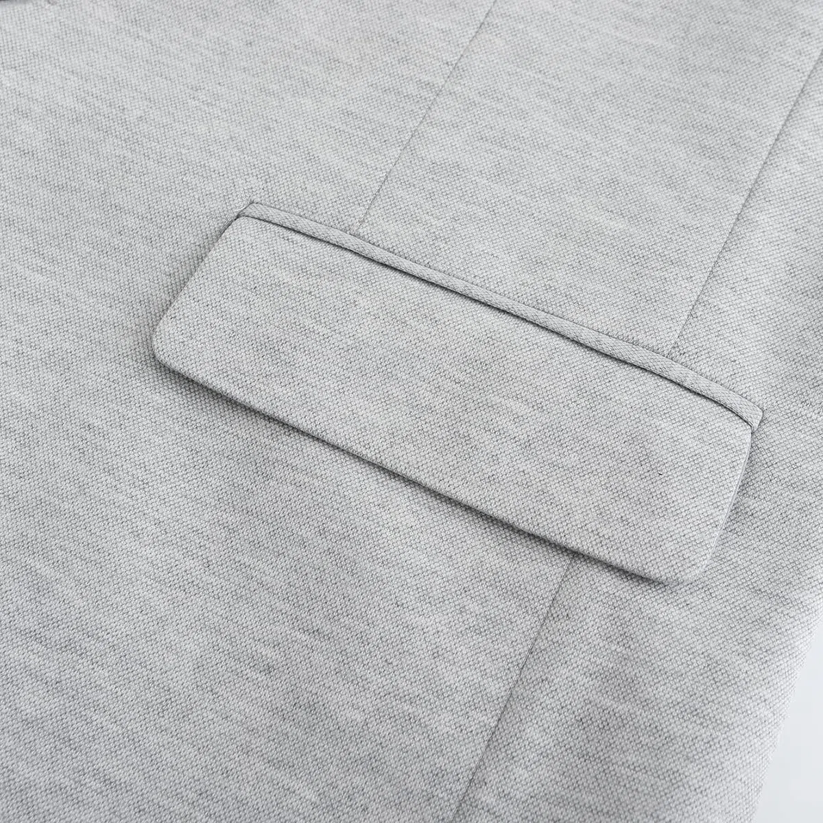 YFFUSHI Blazers de Hombre Chaqueta Slim Fit de Algodón Casual 1 Botón Elegante para Boda Oficina Ceremonia