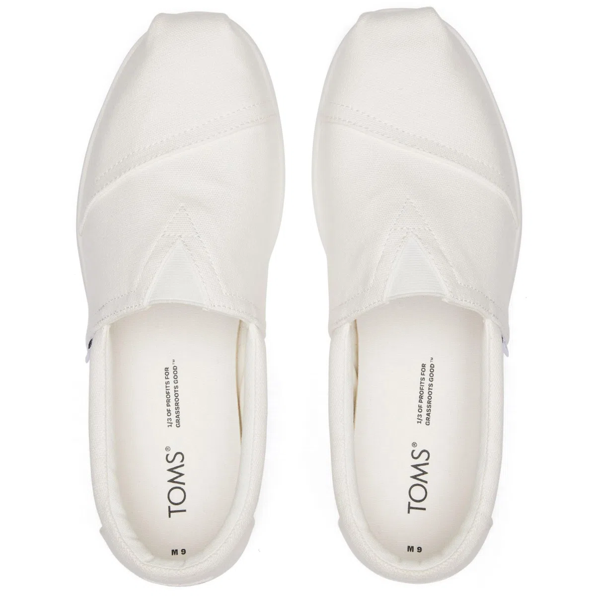 TOMS Alpargata Lino de Algodón Reciclado MocasínHombre