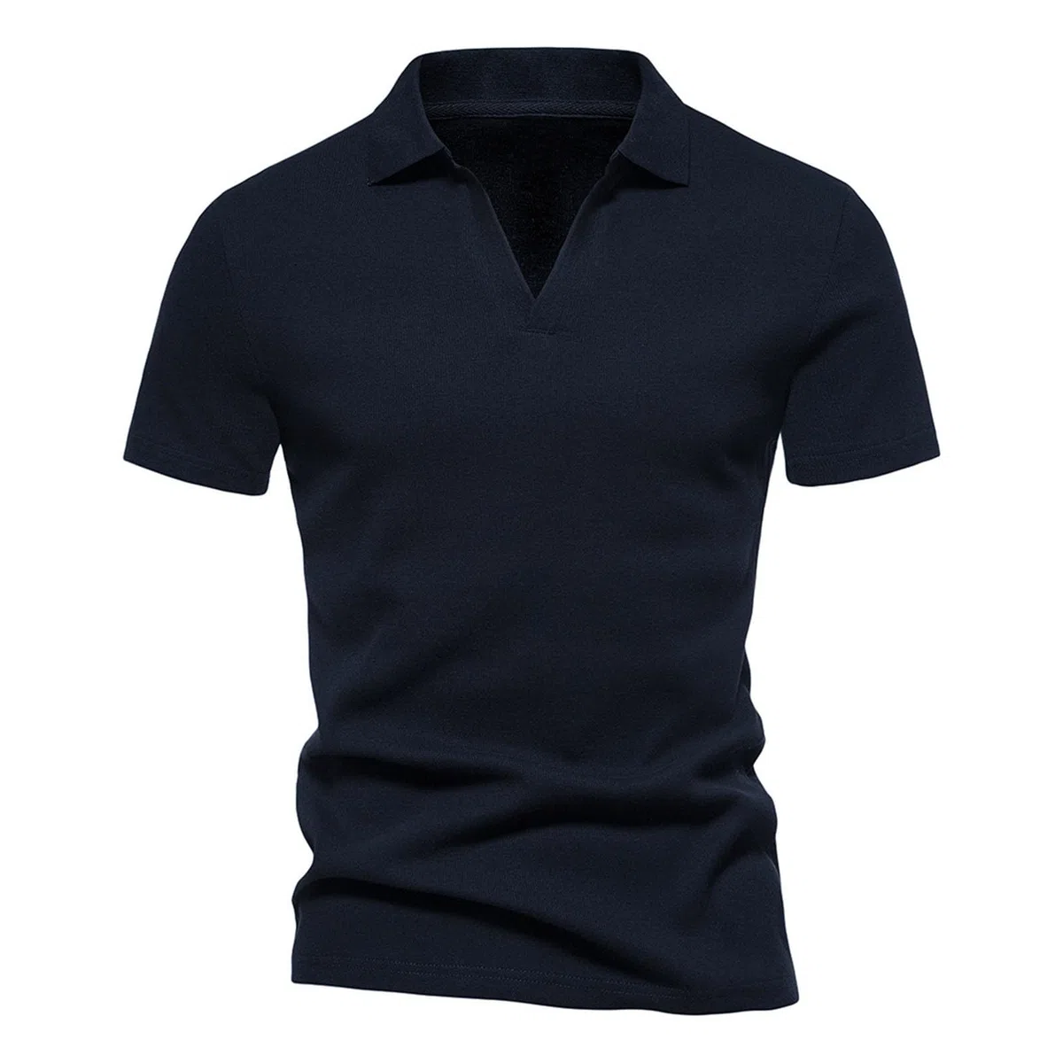 Poloshirts - Camiseta de manga corta para hombre, cuello de solapa, transpirable, ajuste cómodo, capas base para uso diario e informal