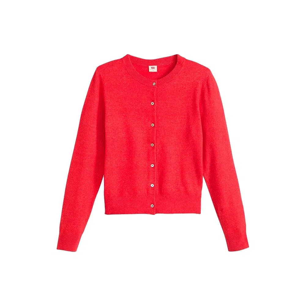 Levi'S Tara Super Soft Crewneck Cardi Suéter cárdigan Mujer (Pack de 1)