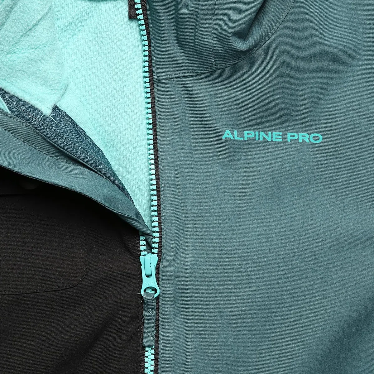 Alpine Pro PLEGA - Chaqueta de invierno para niño con capucha, chaqueta ligera de senderismo, chaqueta de ciudad, chaqueta deportiva, resistente al viento, chaqueta impermeable y transpirable,
