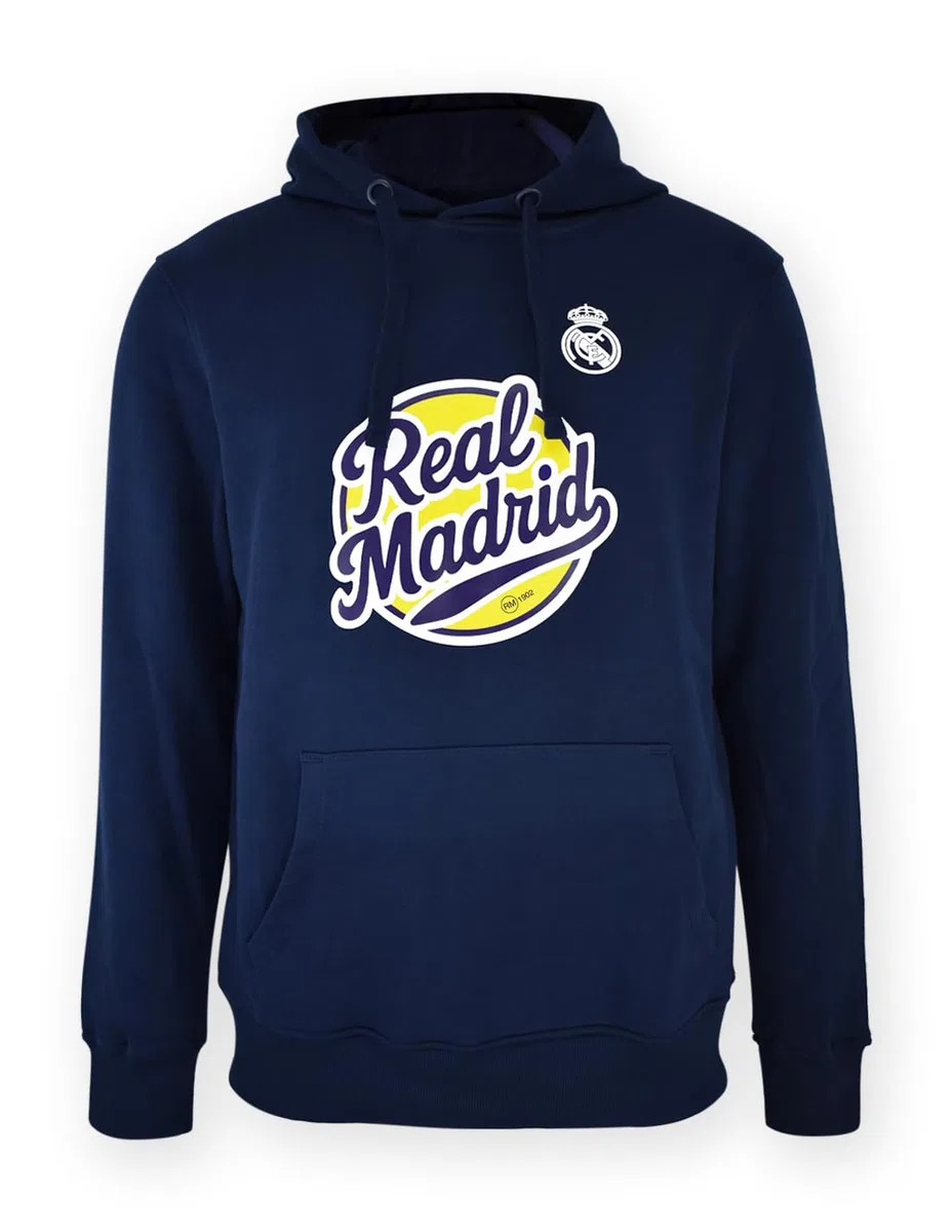 Sudadera Navy - Real Madrid CF Logo 1902 - Official Licensed Product