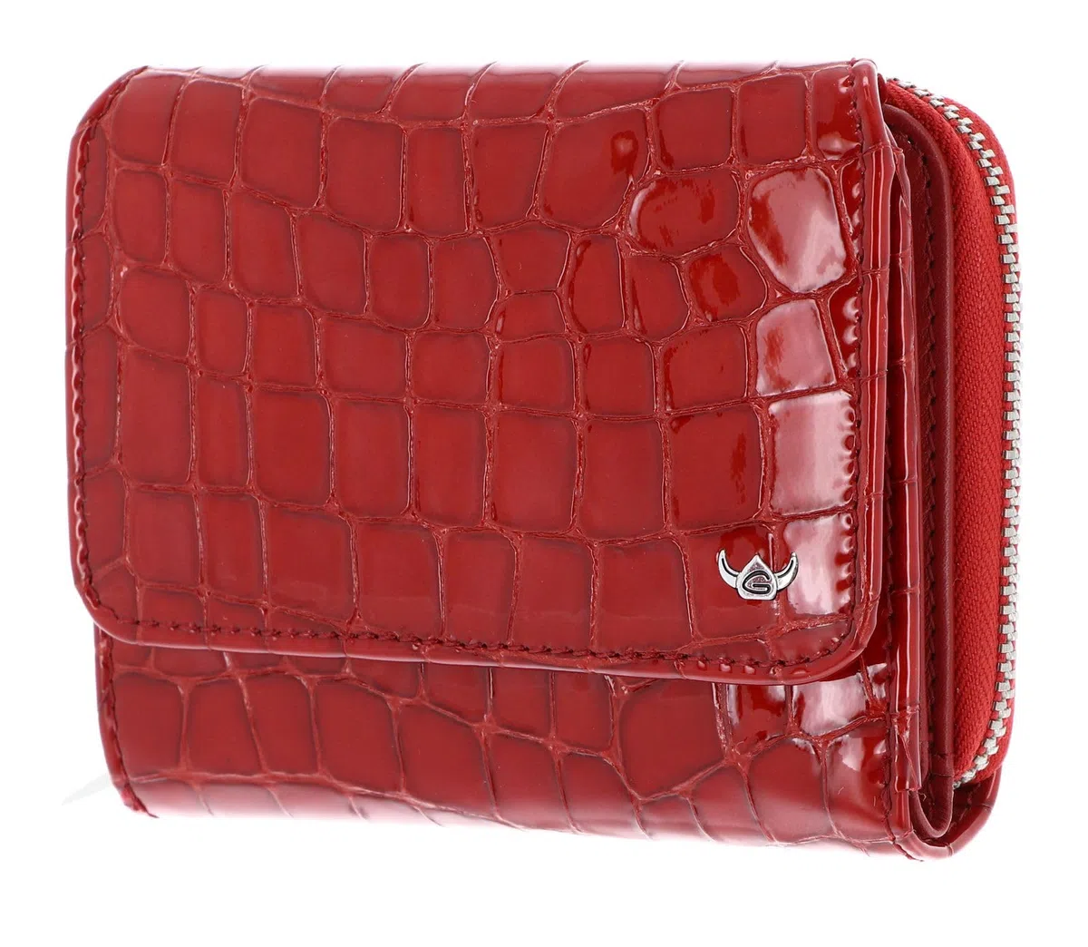 Golden Head Cuero Monedero Cayenne RFID Protect RV-Börse 3316 Kirsche Rojo