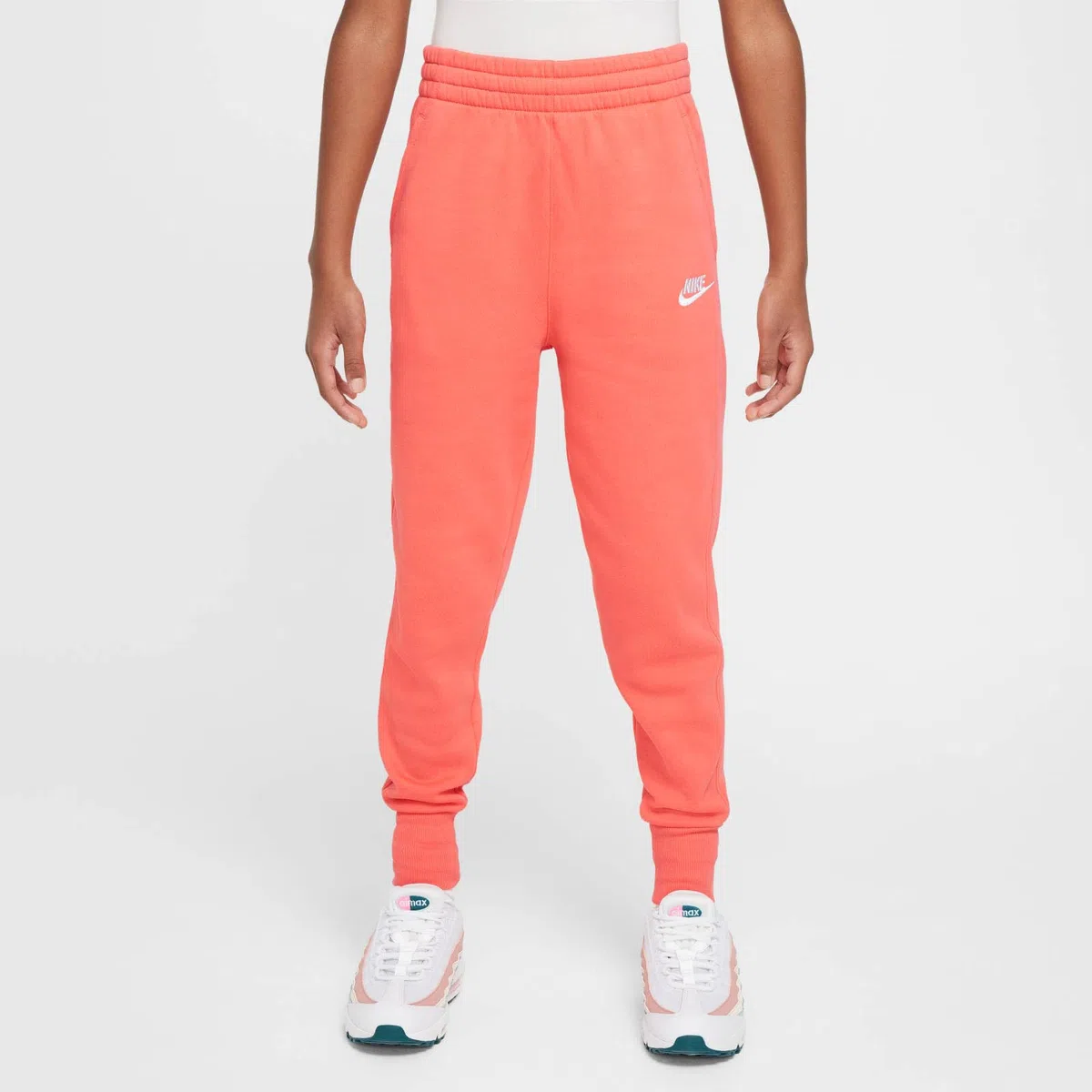 NIKE Sportswear Club Fleece Pantalón Ajustado de Talle Alto - Niña - Pants Niñas