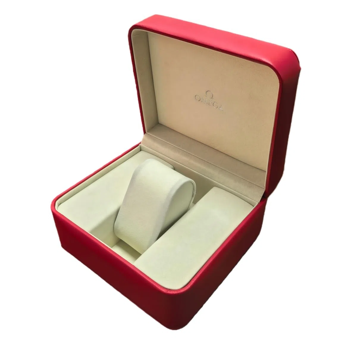 Regalo Soporte Reloj 1 Ranura, Caja Madera Sólida, Estuche Almacenaje Individual, Expositor Organizador Clásico para Mujer for Omega Constellation Collection