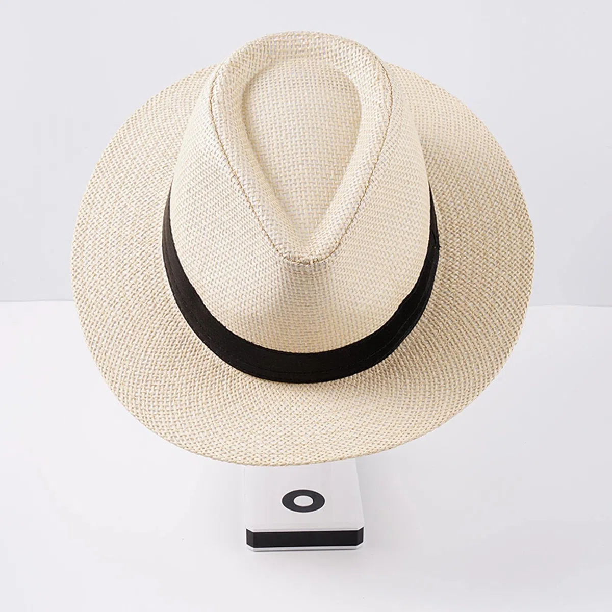 Sombrero Panamá de ala ancha para verano, informal, sombrero de paja para la playa, para hombre y mujer, viajes y exteriores